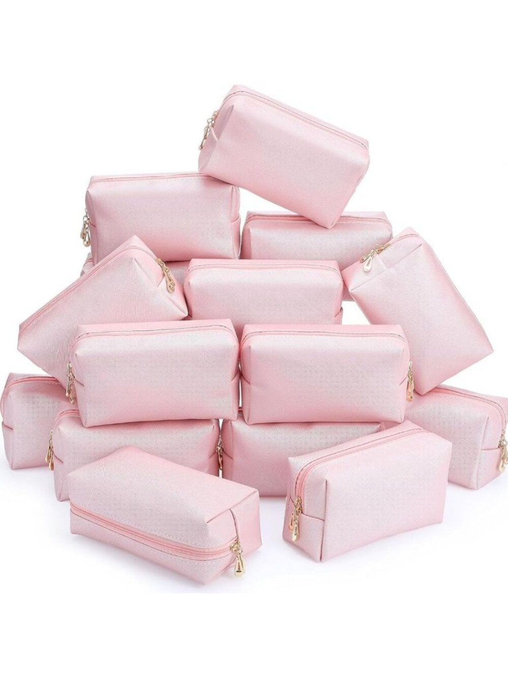 Stylish Waterproof Makeup Bags - PU Leather Cosmetic Pouches for Travel
